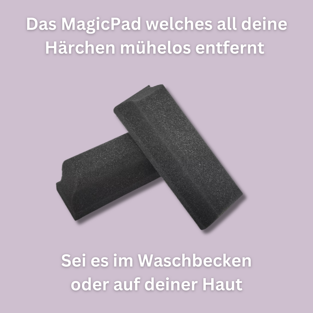 MagicPad - Nie wieder nervige kleine Härchen nach der Rasur