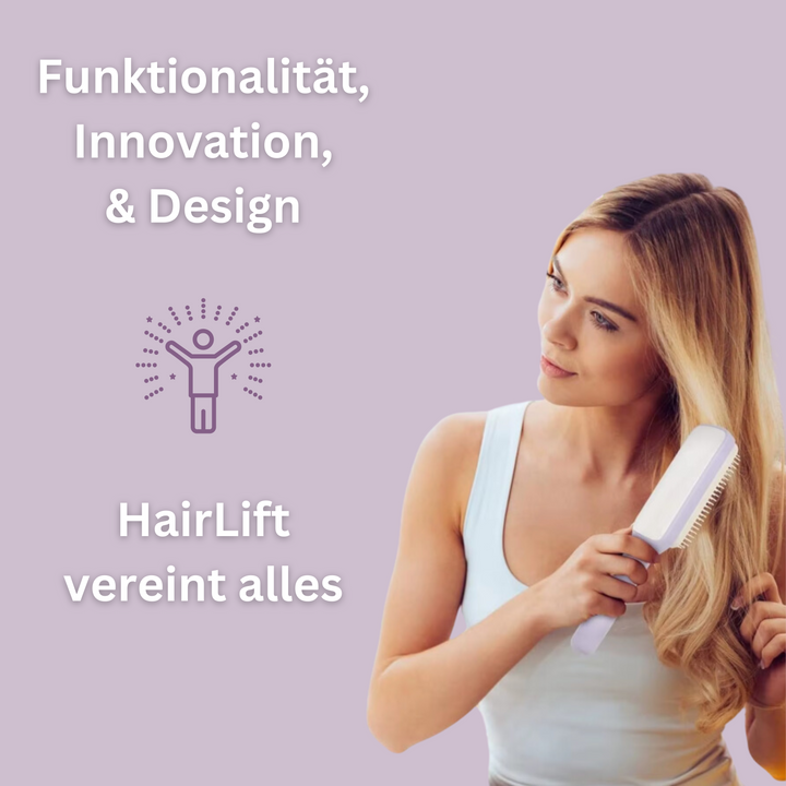 HairLift -  Die smarte Lösung für saubere Bürsten