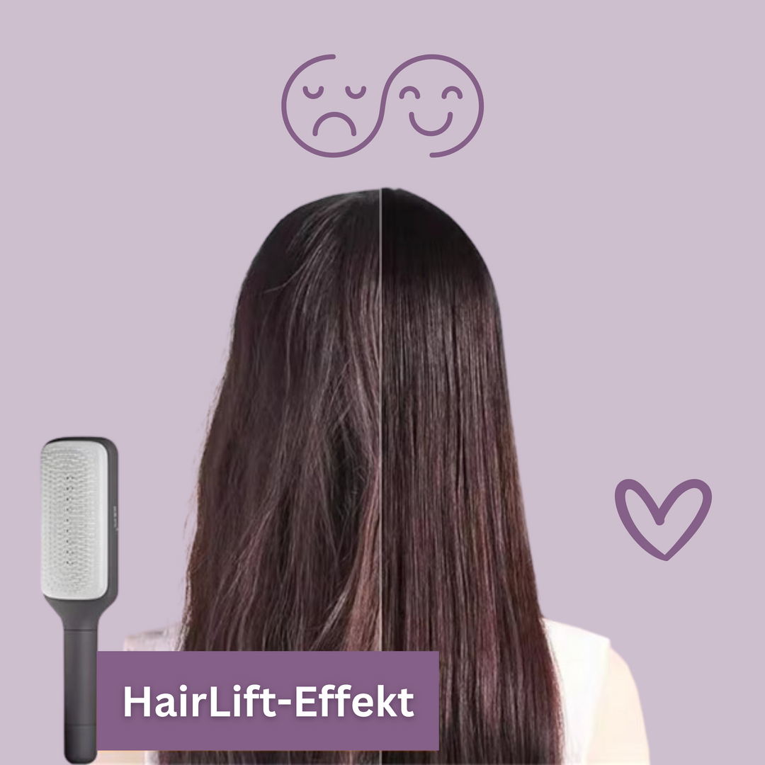 HairLift -  Die smarte Lösung für saubere Bürsten