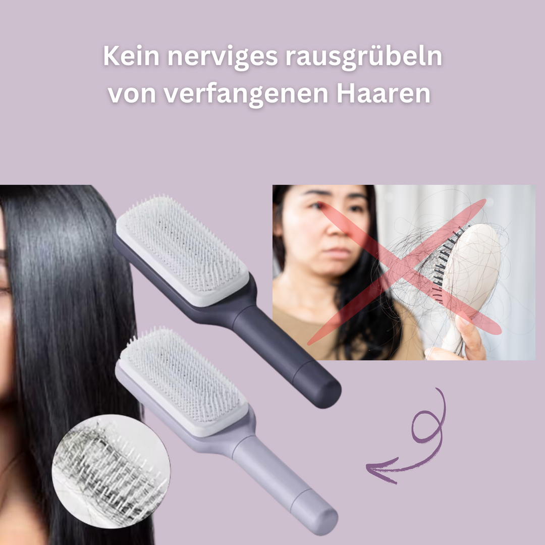 HairLift -  Die smarte Lösung für saubere Bürsten