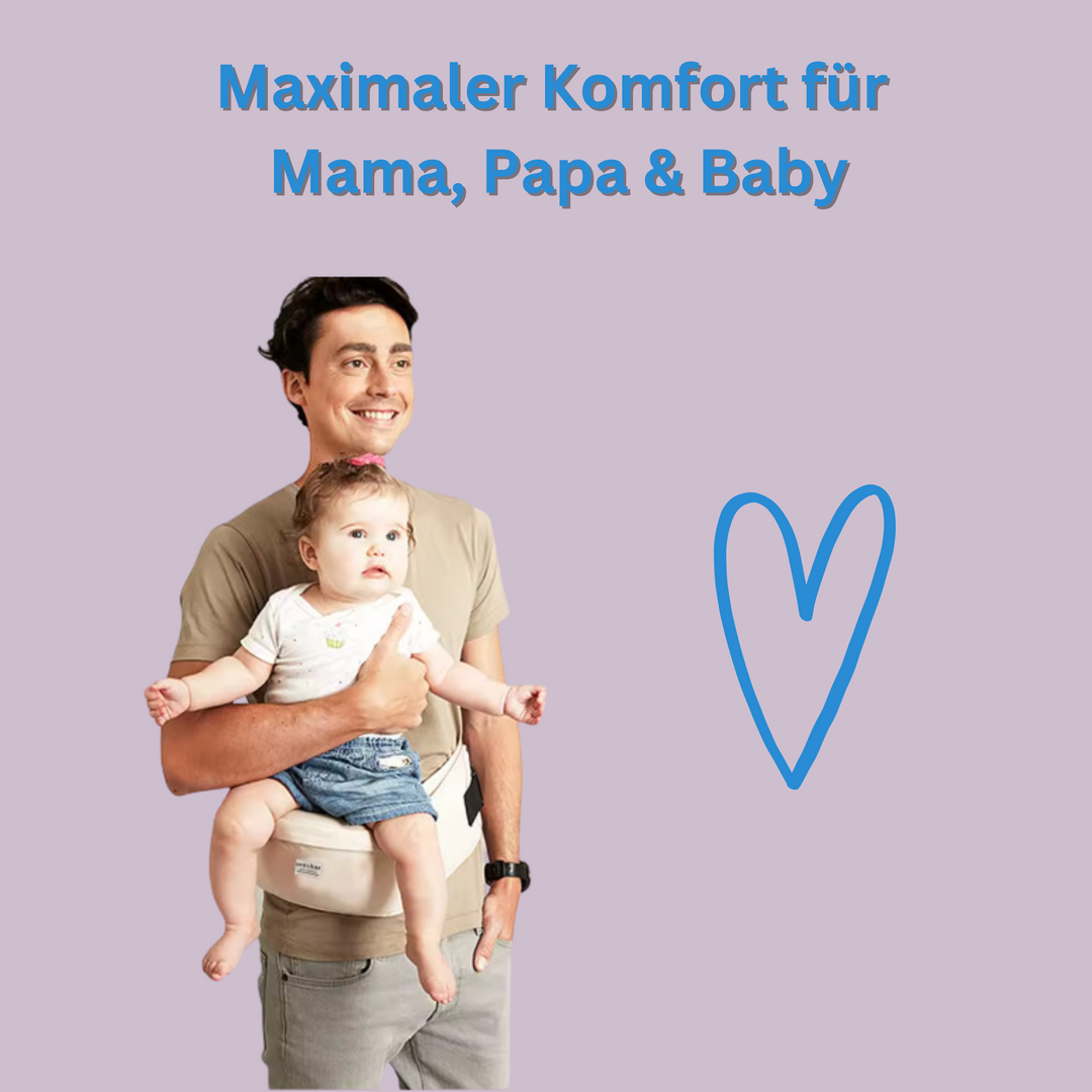 CuddleBelt - Dein Baby nah bei dir, ohne Schmerzen im Rücken oder Armen