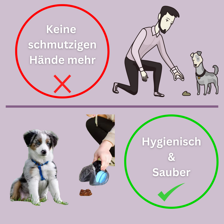 PoopClaw – Der hygienische Helfer um Hundekot schnell und sauber aufzunehmen